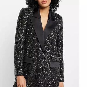 EXPRESS Sequin blazer new‎ with tags size small
